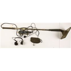 US Military Metal Detector w/ Head Phones