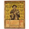 Image 1 : Buffalo Bill Wild West Pioneer Exhibition Poster