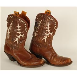 101 Cowboy Boot Brown Leather