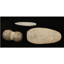 Lot of 3 Grinding Stones.
