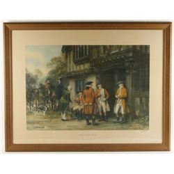American Lithograph "Meet at the Lodge"