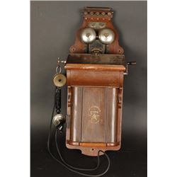 L.M. Ericsson Commonwealth Antique Wall Phone