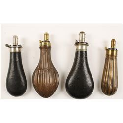 Collection of 4 Flasks