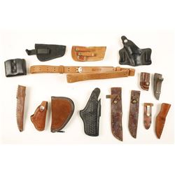 Lot of 15 Misc. Leather Goods