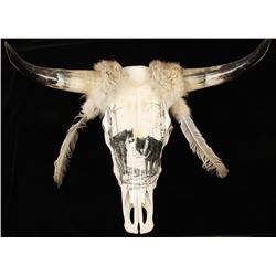 Decorative Steer Skull