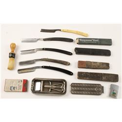 Lot of Shaving and Grooming Accessories
