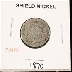 1870 Shield Nickel