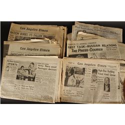 Vintage Newspapers.
