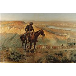 Fine Art Print "The Wagon Boss".