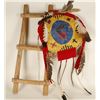 Image 2 : Native American Crafted Banner and Hogan Ladder.