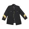 Image 1 : Men's Black Military Style Jacket.