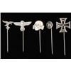 Image 2 : Collection of 20 German WWII Stickpins.