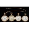 Image 1 : +Lot of 4 Pocket Watches