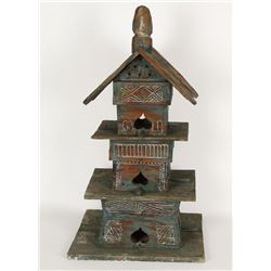 Asian Antique Bird house