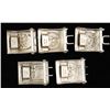 Image 2 : Lot of 5 German WWII Belt Buckles.