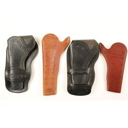 Lot of 4 Oklahoma Holsters