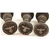 Image 2 : Lot of 3 German WWII Wax Seal Rubber Stamps.