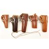 Image 1 : Lot of 5 Western Holsters