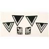 Image 1 : Repro Nazi Rank Patches & Collar Patches