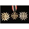 Image 2 : Lot of 3 German WWII Crosses.