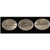 Image 2 : 3 German WWII 1933 Graf Zeppelin Air Ship Badges.