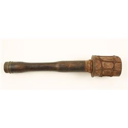 German WWII Military Combat Potato Masher Stick