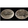 Image 2 : 2 German WWII 1933 Graf Zeppelin Air Ship Badges