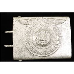 German WWII Waffen SS Enlisted Man's Belt Buckle.