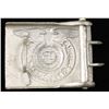 Image 2 : German WWII Waffen SS Enlisted Man's Belt Buckle.