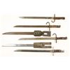 Image 1 : Lot of 4 Bayonets