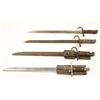 Image 2 : Lot of 4 Bayonets