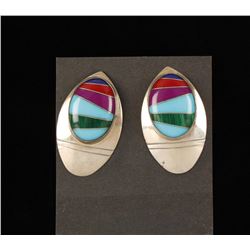 Beautiful Inlaid Earrings.