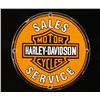 Image 1 : Harley Davidson Motorcycles Porcelain Sign.