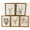Image 2 : Lot of 15 Fine Art African Animal Prints