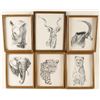 Image 3 : Lot of 15 Fine Art African Animal Prints