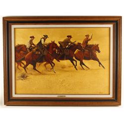 Original Oil on Board by John Leone