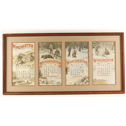 Framed Winchester Advertising Calendars