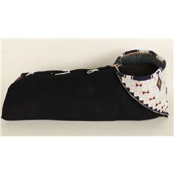 Fully Beaded Plains Indian Papoose.