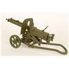 Image 2 : Miniature Model of a WWI Machine Gun.