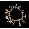 Image 1 : Vintage Sterling Charm Bracelet