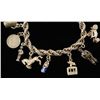 Image 2 : Vintage Sterling Charm Bracelet