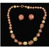 Image 1 : Vintage Italian Glass Beaded Necklace & Earrings