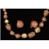 Image 2 : Vintage Italian Glass Beaded Necklace & Earrings