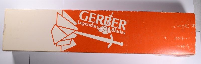 Rare Gerber Command II Special Forces Knife with Leather Sheath