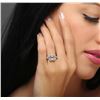 Image 3 : 18KT White Gold 0.71ctw Diamond Ring