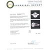 Image 6 : 14KT White Gold 2.55ct Aquamarine and Diamond Ring