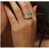 Image 5 : 14KT Yellow Gold 1.69ctw Diamond Ring