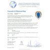 Image 3 : 18KT White Gold GIA Certified 13.94ct Tanzanite and Diamond Ring