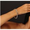 Image 2 : 18KT White and Yellow Gold 8.15ctw Diamond Bracelet