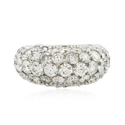 14KT White Gold 5.34ctw Diamond Ring